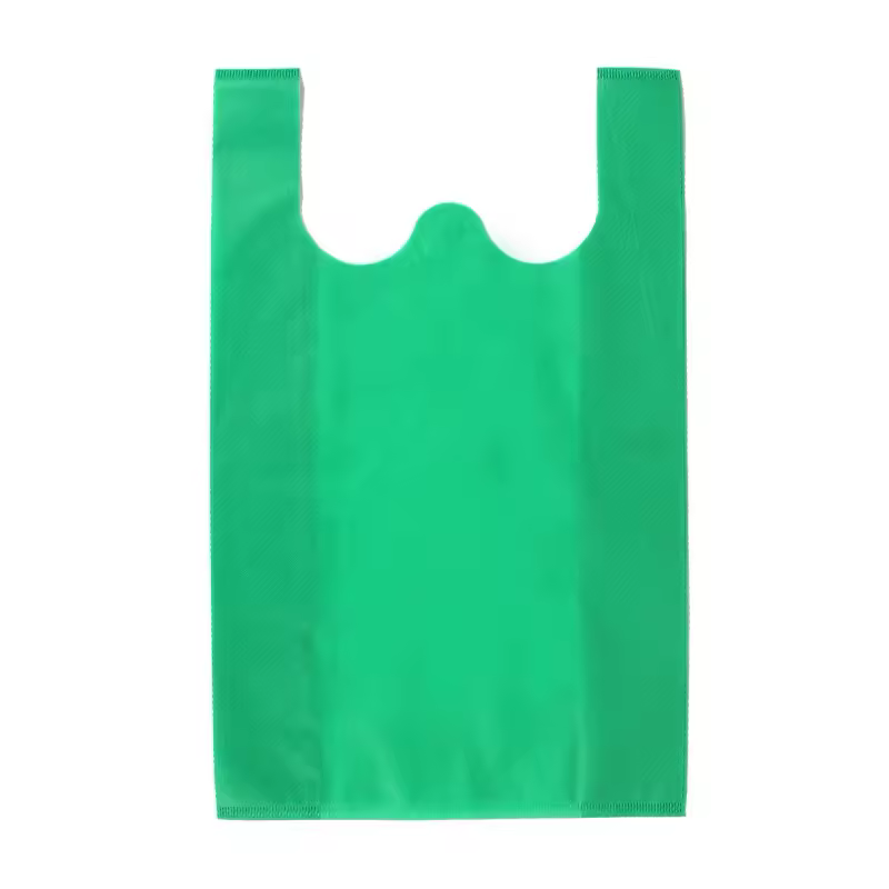 Non Woven Grocery Dark Green Bags in  - 250/Case