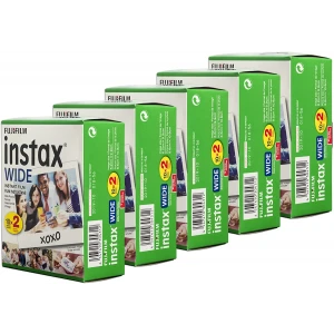 FUJIFILM wide film INSTAX WIDE K5 - 20 sheets x 5 boxes (100 sheets)