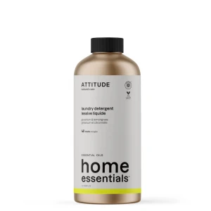 Attitude Laundry Detergent : Home Essentials™ | Essential Oils 1L Geranium and Lemongrass - Each