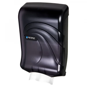 T1790BK San Jamar Multifold Black Paper Towel Dispenser - Each