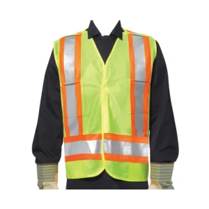 DSI Lime Yellow Traffic Vest Small/Medium - Each