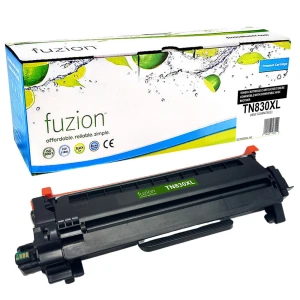 Fuzion New Compatible Black Toner Cartridge for Brother TN830XL