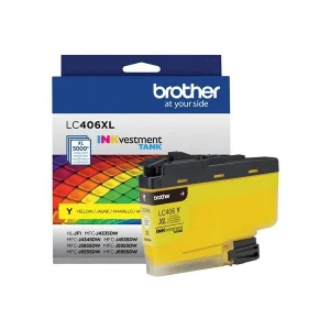 Original Yellow Ink Cartridge for Brother LC406XLYS - Each