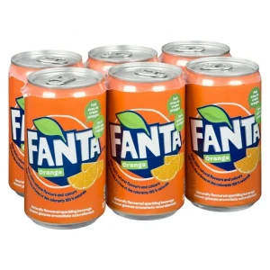 Fanta Orange Mini 222ml Cans - 24/Case