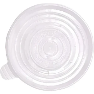 Eco Friendly Kraft PP Lid 1600 Series Clear Paper Food Container 500/Case