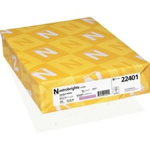 Card Stock 8.5 x 11 - 65 Ibs - Recycled - 30% Recycled Content - Smooth - 94 Brightness , White- 250/Pack