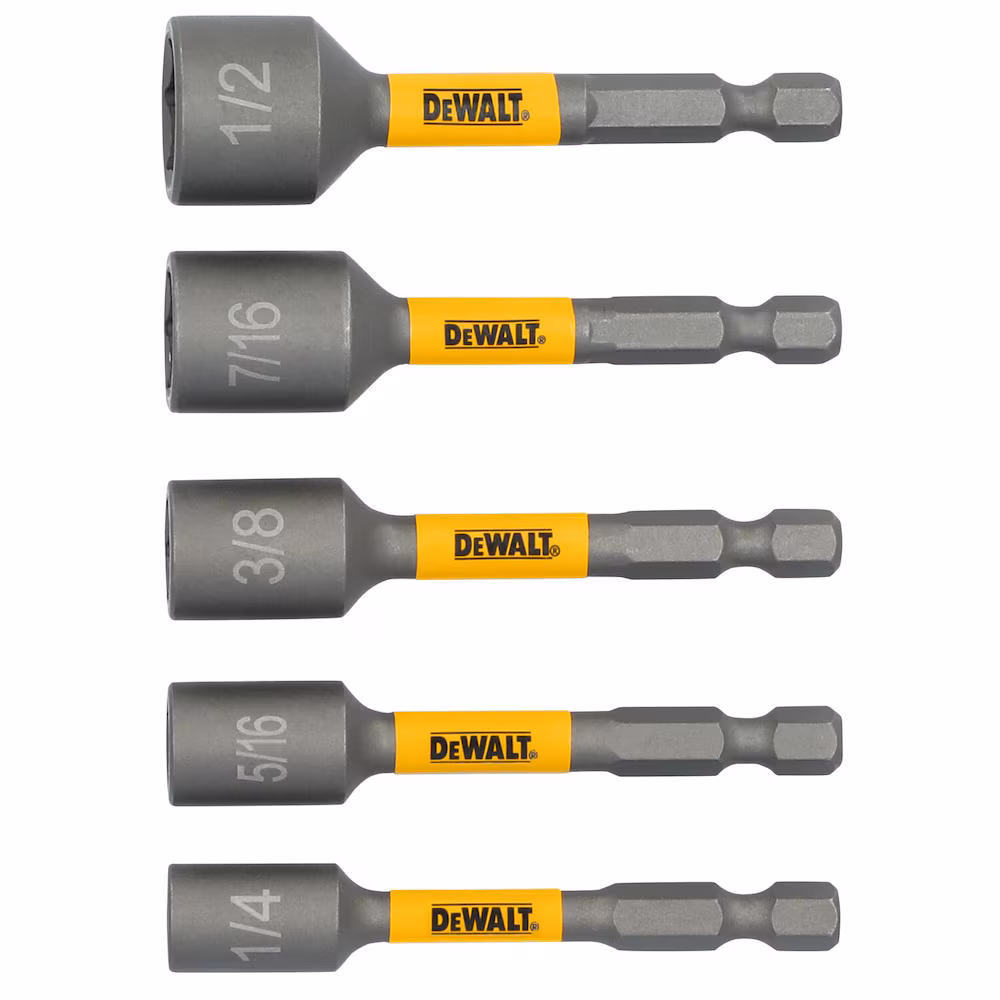 Dewalt Maxfit Ultra Nut Driving Set (5 Pack)