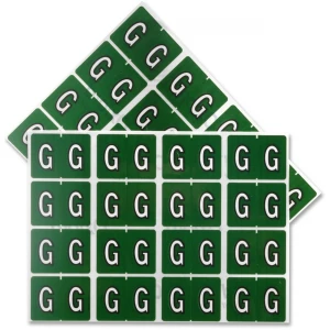 Pendaflex Colour Coded Label - Letter ''G''