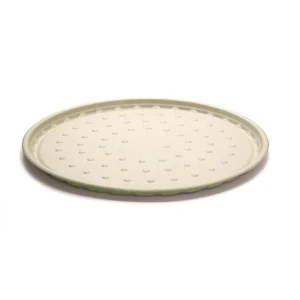 12″ TreeSaver Biodegradable Pizza Pan – Low Profile - 100/Case