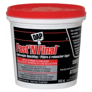 DAP FAST 'N FINAL® Lightweight Spackling White 946 mL