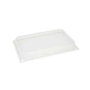 Lid for 8.25 x 5.5 x 2" Kraft Paper Tray - 400/Case
