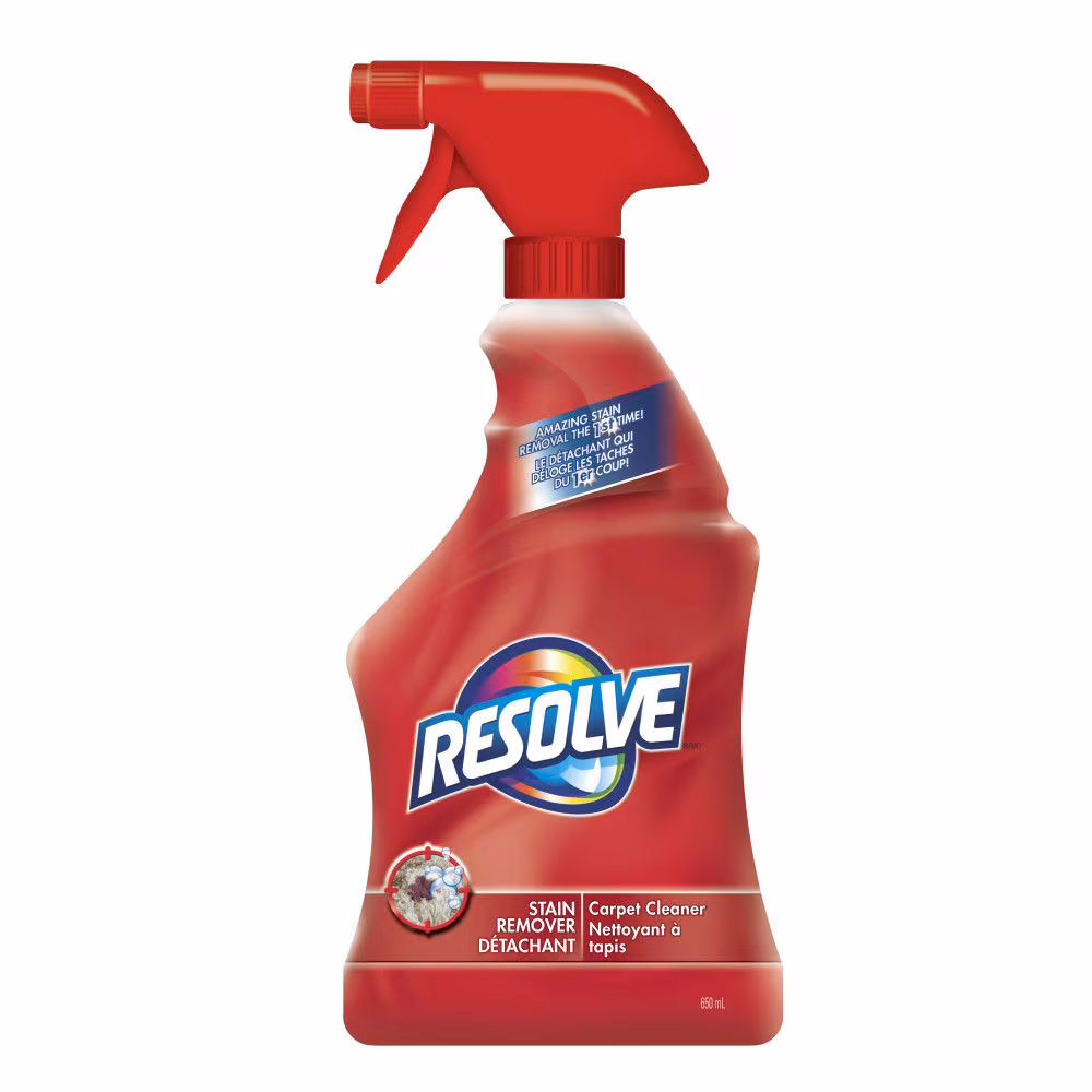 Resolve Stain Removal Carpet Cleaner with Trigger 650 ml - Each