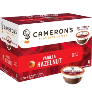Cameron's Vanilla Hazelnut Single Serve Coffee (12Pack)