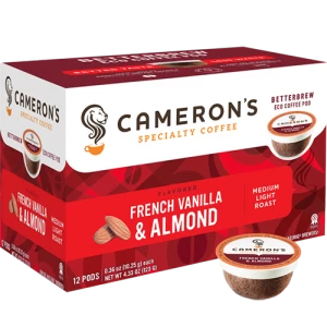 Cameron's French Vanilla Almond Single Serve Coffee (12Pack)