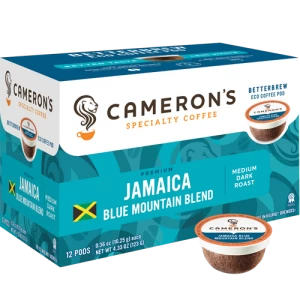 Cameron's Jamaica Blue Mountain Blend Single Serve Coffee (12Pack)