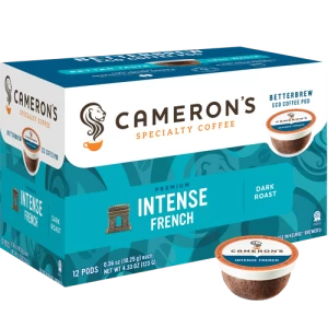 Cameron's Intense French Single Serve Coffee (12Pack)
