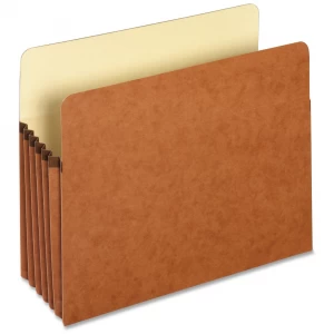 Pendaflex® Straight-Cut File Pocket, Letter Size, 5-1/4'' Expansion