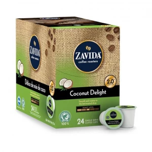 Zavida® Coconut Delight Single Serve Coffee Cups (24 Pack)