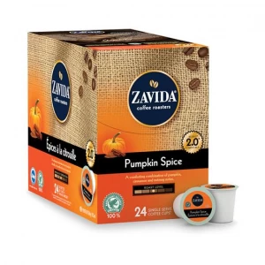 Zavida® Pumpkin Spice Single Serve Coffee Cups (24 Pack)
