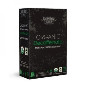 Barrie House Organic Decaffeinato Nespresso Compatible Capsules, 10 Pack