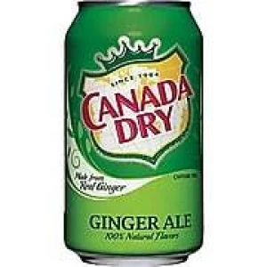 Canada Dry Ginger Ale - 355 mL Cans - 24/Pack