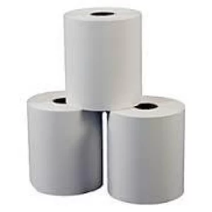 3'' x 155 ft (1-Ply)  Bright Bond Paper, 1 box of 50 rolls